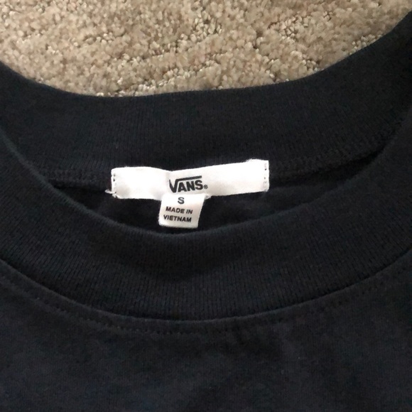 “Off The Wall” Vans black Tee - Picture 2 of 4